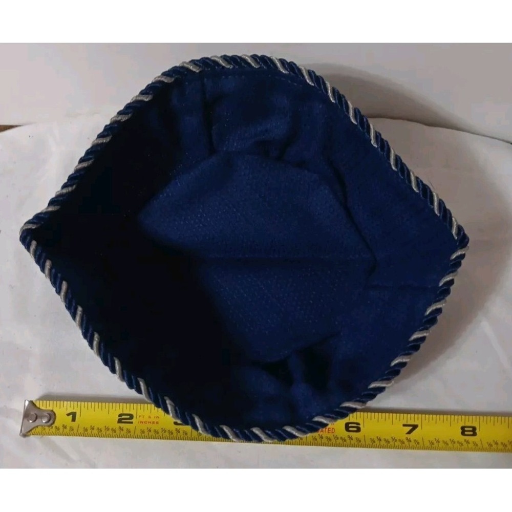 Longaberger 2005 Fabric Basket Liner Inaugural Indigo Blue Fabric‎ 28185144